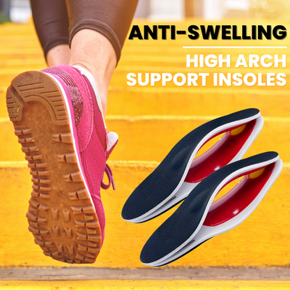 Anti-Swelling High Arch Support Insoles